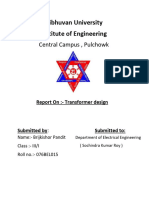 Transformer Design 900kva With Tappings