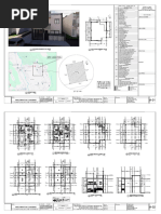 Architectural Plan For Two-Storey Residential With Roof Deck