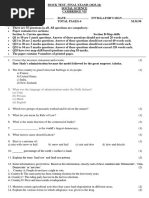 Final Exam MOCK CAM 7 Social Science