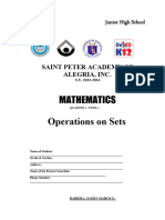 Math Week 2 Module