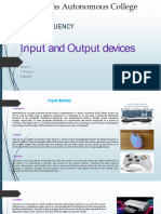 Input and Output Devices Assisgment-2 (Unit-2)