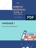 Direito Processual Civil Ii: Aula 7