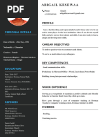 Minimalist Modern Resume