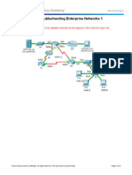 8.2.4.12 Packet Tracer - Troubleshooting Enterprise Networks 1 Instructions - ILM