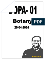 DOPA 01 Botany