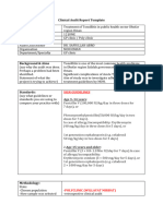 Clinical Audit Report