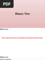 Binary Tree Implementation