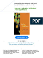 Full Download Priority Setting and The Public 1st Edition Penelope Mullen PDF