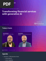 Transforming Financial Services With Generative AI