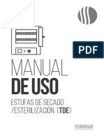 Manual Estufa de Secado Esterilizacion