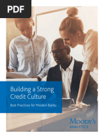 Building A Strong Credit Culture