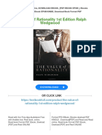 (PDF Download) The Value of Rationality 1st Edition Ralph Wedgwood Fulll Chapter