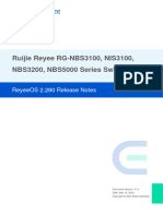 RG-NBS3100, NIS3100, NBS3200, NBS5000 Series Switches ReyeeOS 2.280 Release Notes