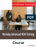 Workday Advanced HCM Training - Course Content - New