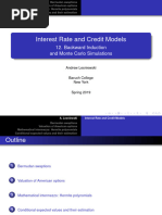 12 - Backward Induction & Monte Carlo Simulations