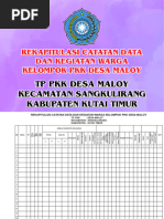 (AC 260) REKAPITULASI DATA DESAMALOY (Covernya Cetak 1, Tabelnya Cetak 4)