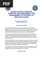 Assessment and Management of Patients at Risk For Suicide