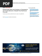 2020 - Experimental Study and Analysis On Compressive and Tensile Behavior of Basalt Fibre Reinforced Concrete - Hao Zhou Et Al 2020