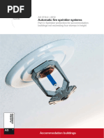 Automatic Fire Sprinkler Systems: Accommodation Buildings AS