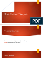 Lec 3 Computer Hardware or Basic Unit of Compurter