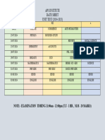 Date Sheet Ut 1 2025