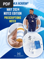 UKMLA MAY 2024 (Prescription)