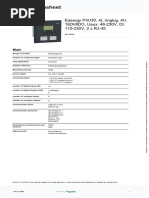 Schneider Electric - Easergy-P3 - REL52008