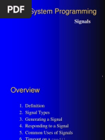 UNIX Signals