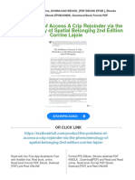 (PDF Download) The Problems of Access A Crip Rejoinder Via The Phenomenology of Spatial Belonging 2nd Edition Corrine Lajoie Fulll Chapter