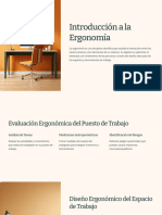 Introduccion A La Ergonomia