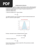 Intervalos de Confianza Brayan