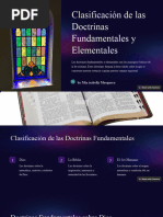 Clasificacion de Las Doctrinas Fundamentales y Elementales