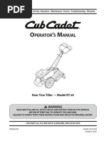 Perator S Anual: Rear Tine Tiller - Model RT 65