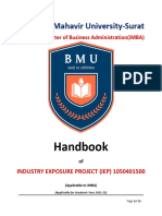 BMU - iMBA - IEP HANDBOOK 2024