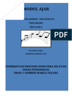 Modul Ajar Seni Musik K-X SEM 1