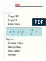 P133 - L03 (Physical Pendulim Damped Oscillations Resonance)