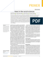 W12-Knott, E. Et Al. (2022) - Interviews in The Social Sciences. Nature Reviews Methods Primers, 2 (1), 73.