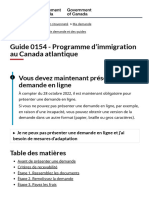 Guide 0154 - Programme D'immigration Au Canada Atlantique - Canada - Ca