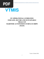 Eu Operational Guidelines For Safe, Secure and Sustainable Trials of Maritime Autonomous Surface Ships (Mass)