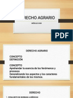 Derecho Agrario Concepto2023