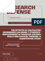 Beige Brown and Grey Minimal Modern Chemistry Thesis Defense Presentation