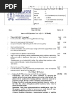 Cat I Et19201 Vlsi Design Set A Answer Key