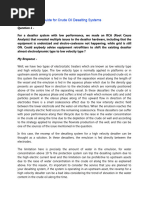 Troubleshooting Guide For Crude Oil Dessalting Systems