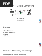 CSI464 - Mobile Computing - L1 - Intro