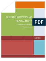 Apostila Aula Direito Processual Trabalhista