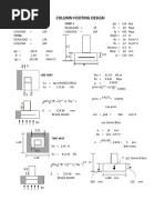 Column Footing