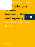 On Productive Shame, Reconciliation, and Agency: Suzana Milevska (Ed.)