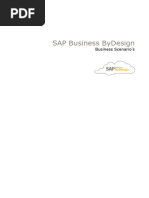 SAP ByD Business Scenarios