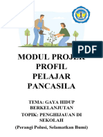 MODUL P5 Penghijauan