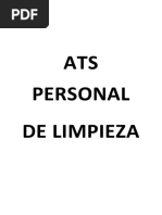 ATS Personal de Limpieza